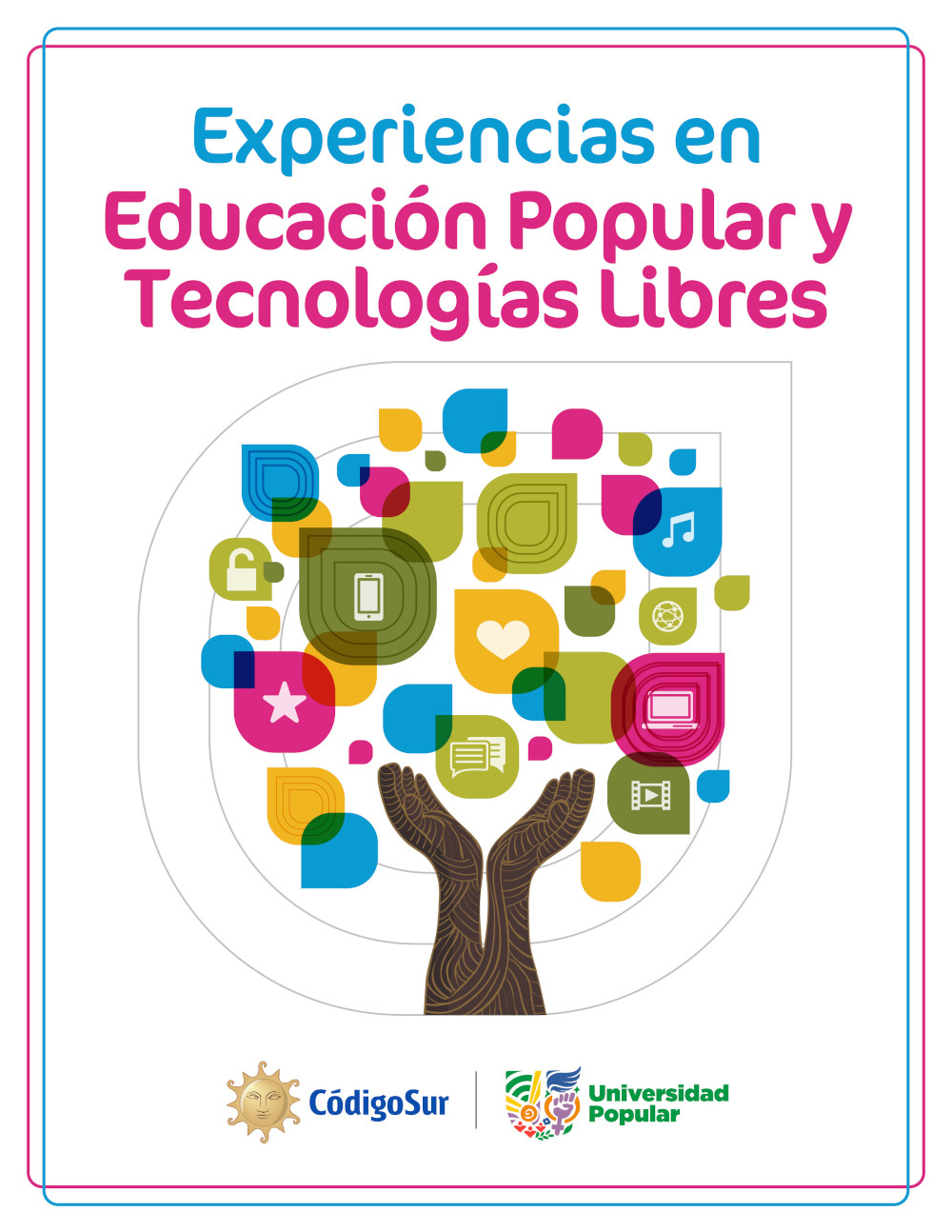 Portada del libro "Experiencias en educación popular y tecnologías libres".